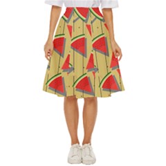 Pastel Watermelon Popsicle Classic Short Skirt