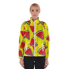 Yellow Watermelon Popsicle  Women s Bomber Jacket by ConteMonfrey