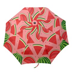 Red Watermelon  Folding Umbrellas