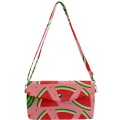 Red Watermelon  Removable Strap Clutch Bag by ConteMonfrey