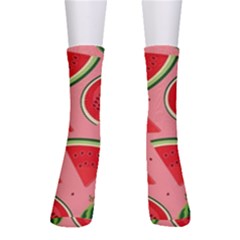 Red Watermelon  Crew Socks by ConteMonfrey