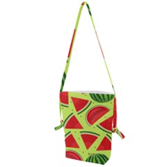 Pastel Watermelon   Folding Shoulder Bag by ConteMonfrey