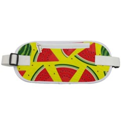 Yellow Watermelon   Rounded Waist Pouch by ConteMonfrey