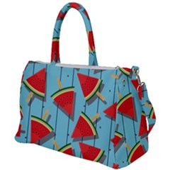 Blue Watermelon Popsicle  Duffel Travel Bag by ConteMonfrey