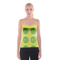 Yellow Lemonade  Spaghetti Strap Top by ConteMonfrey