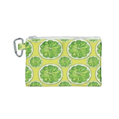 Lemon Cut Canvas Cosmetic Bag (small) by ConteMonfrey