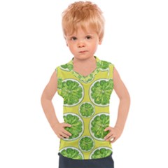 Lemon Cut Kids  Sport Tank Top