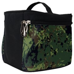Military Background Grunge Make Up Travel Bag (big) by Wegoenart