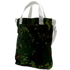 Military Background Grunge Canvas Messenger Bag by Wegoenart