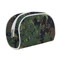 Military Background Grunge Make Up Case (small) by Wegoenart