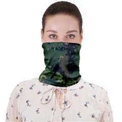 Military Background Grunge Face Covering Bandana (adult) by Wegoenart