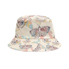 Pattern-with-hand-drawn-butterflies Inside Out Bucket Hat