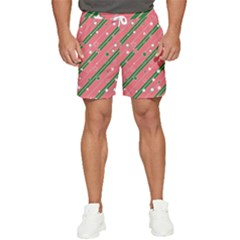 Christmas-background-star Men s Runner Shorts by Wegoenart