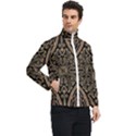 Zentangle-styled-ornament-pattern Men s Bomber Jacket View2