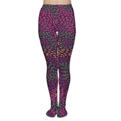 Colorful-abstract-seamless-pattern Tights by Wegoenart