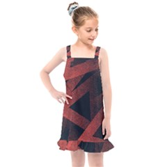 Stippled-seamless-pattern-abstract Kids  Overall Dress by Wegoenart