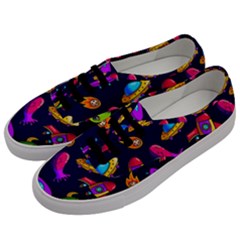 Space Pattern Men s Classic Low Top Sneakers by Wegoenart