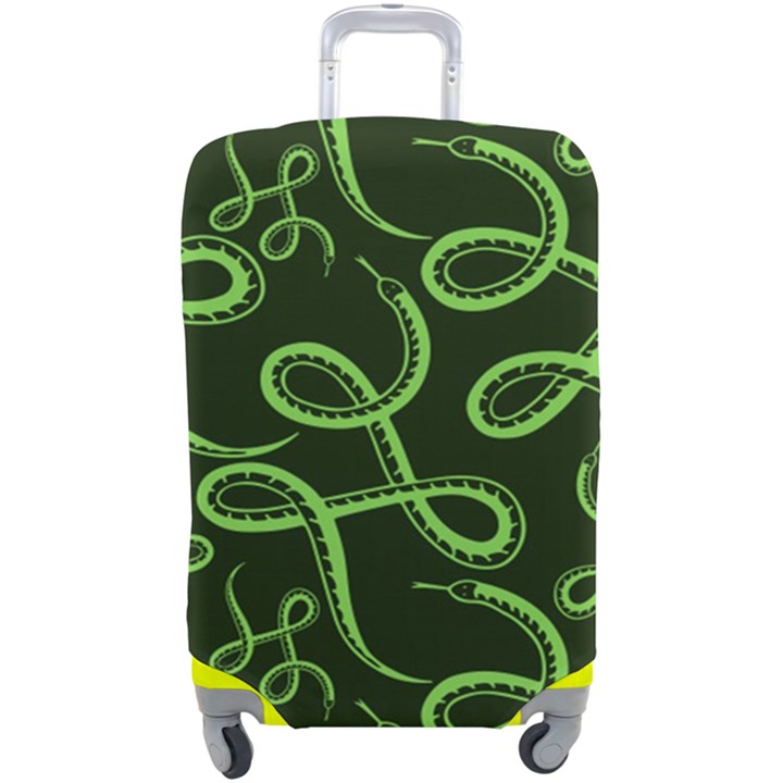 Snakes Seamless Pattern Luggage Cover (Large)