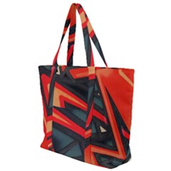 Graffiti Detail Wallpaper Texture Background Zip Up Canvas Bag by Wegoenart