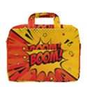 Explosion Boom Pop Art Style MacBook Pro 16  Shoulder Laptop Bag View4