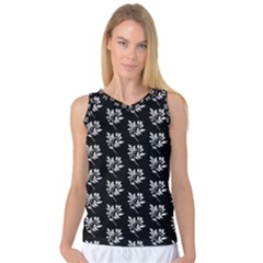 Sign Of Spring Leaves Women s Basketball Tank Top by ConteMonfrey