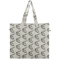 Cute Leaves Draw Canvas Travel Bag by ConteMonfrey