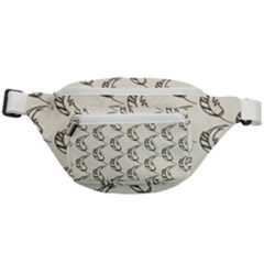 Cute Leaves Draw Fanny Pack by ConteMonfrey