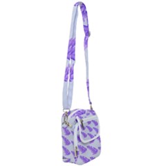 Cute Lavanda Blue Shoulder Strap Belt Bag by ConteMonfrey