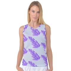 Cute Lavanda Blue Women s Basketball Tank Top by ConteMonfrey