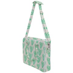 Watercolor Seaweed Cross Body Office Bag by ConteMonfrey