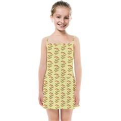 Yellow Fresh Spring Hope Kids  Summer Sun Dress by ConteMonfrey