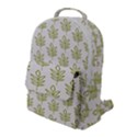 Autumn Leaves Gray Flap Pocket Backpack (Large) View1