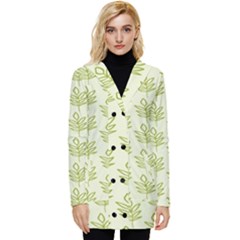 Autumn Leaves Button Up Hooded Coat  by ConteMonfrey