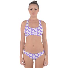 Cute Lavanda Cross Back Hipster Bikini Set by ConteMonfrey