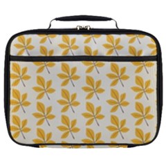 Orange Leaves   Full Print Lunch Bag by ConteMonfrey