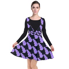 Cute Lavanda Black Plunge Pinafore Dress by ConteMonfrey