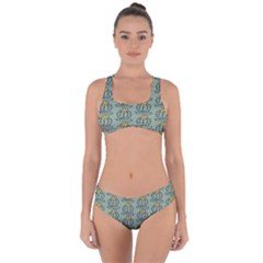 Cactus Green Criss Cross Bikini Set by ConteMonfrey