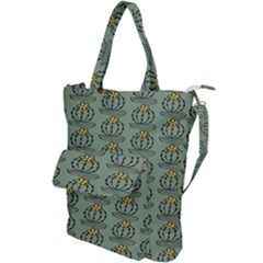 Cactus Green Shoulder Tote Bag by ConteMonfrey