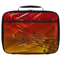 Music Notes Melody Note Sound Full Print Lunch Bag by Wegoenart