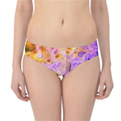 Conceptual Abstract Painting Acrylic Hipster Bikini Bottoms