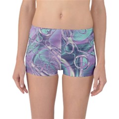 Illustration Fractal Pattern Modern Art Digital Reversible Boyleg Bikini Bottoms by Ravend