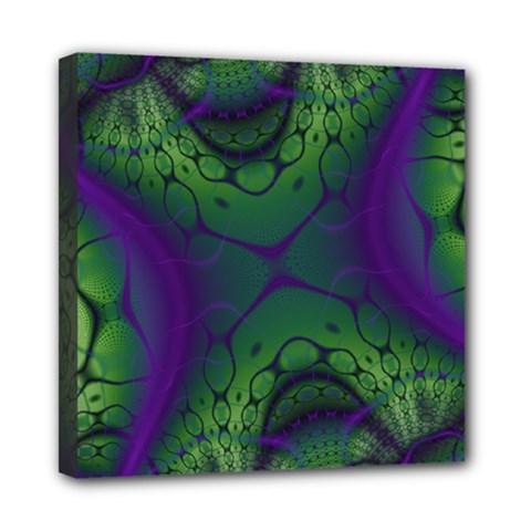 Abstract Fractal Art Pattern Mini Canvas 8  X 8  (stretched)