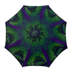 Abstract Fractal Art Pattern Golf Umbrellas