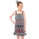 Stitched swirls Kids  Overall Dress View1