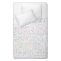 Computer Cyber Circuitry Circuits Electronic Duvet Cover Double Side (single Size) by Jancukart