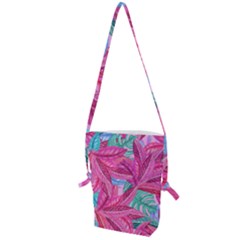 Sheets Tropical Reason Print Pattern Design Folding Shoulder Bag by Wegoenart