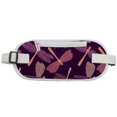 Dragonfly Pattern Design Rounded Waist Pouch