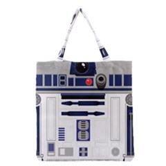Robot R2d2 R2 D2 Pattern Grocery Tote Bag