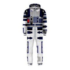 Robot R2d2 R2 D2 Pattern Hooded Jumpsuit (kids) by Jancukart