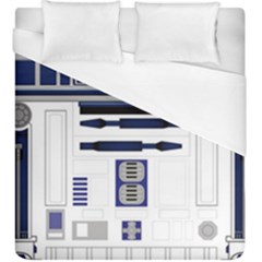 Robot R2d2 R2 D2 Pattern Duvet Cover (King Size)